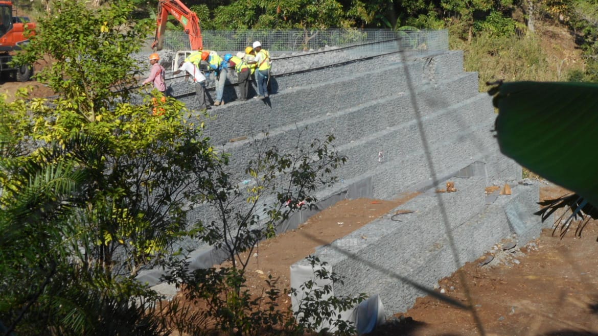 Travaux pour la réalisation de la STEP de M’Tsamboro